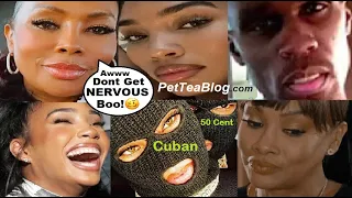 Cuban Link says Vivica Fox is giving Menopause "Come Get 50 Cent Back in Blood" after Obsessed Post