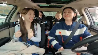 Nayeon's driving skills vs. Jihyo's