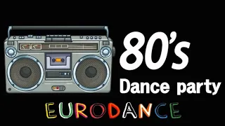 1980년대 유로 댄스 곡 모음(고음질) • 닭장댄스 • EURODANCE • 추억의 롤라장댄스