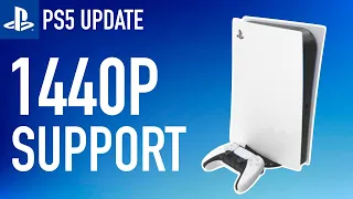 NEW PS5 UPDATE! 1440P Support, Gamelists and More (PS5 System Software Beta)