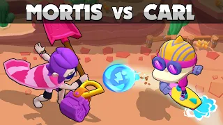 🏖️ MORTIS vs CARL 🏖️ 1vs1 🏖️ 38 Tests