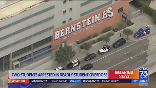 2 teen students arrested in Hollywood high school student overdoses; victim identified