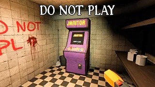JANITOR BLEEDS - Abandoned Arcade in Dark Forest (Retro Inspired Horror Game)