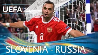 Futsal EURO highlights: Slovenia v Russia