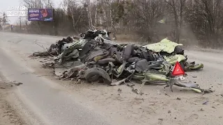 Жахливі наслідки обстрілів та життя в окупованому Ворзелі, Київської області