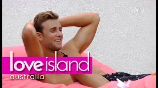 How did Josh and Kim sleep on their first night? | Love Island Australia 2018