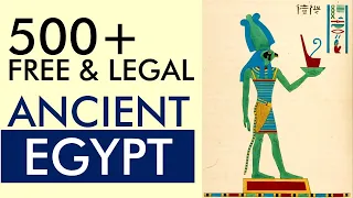 FREE and LEGAL Ancient Egyptian Images & Illustration - Free for Commercial Use (Print on Demand)