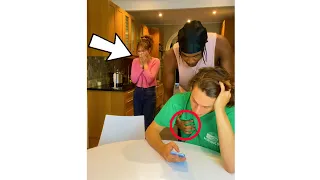 I though my girlfriend was giving me a massage, but.... (PRANK) #shorts