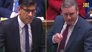 HIGHLIGHTS: Keir Starmer takes on Rishi Sunak at PMQs as 500,000 workers strike across the UK