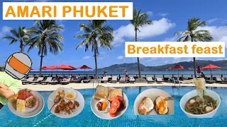 AMAZING Amari Phuket breakfast | What to expect | ภูเก็ต ประเทศไทย PHUKET THAILAND TH | Ep 37 2022