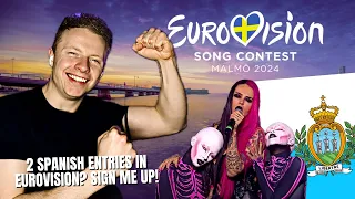 FIRST REACTION TO SAN MARINO EUROVISION 2024 (Megara - 11:11)