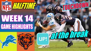 Detroit Lions vs Chicago Bears HALF TIME WEEK 14 (12/10/2023) | NFL Highlights 2023