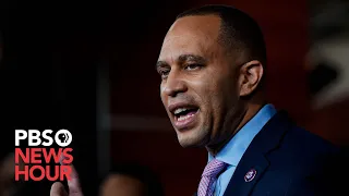 WATCH LIVE: House Democratic Leader Jeffries holds news conference ahead of Equal Pay Day