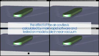 ACES air lubrication under ship hull for reducing resistance - DAMEN