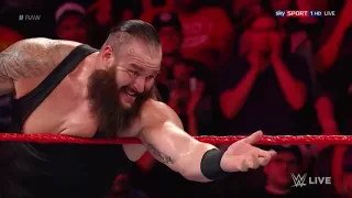 Roman Reigns & Braun Strowman vs  Dolph Ziggler & Drew McIntyre  Raw, Aug  27, 2018