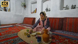 Iranian Estanboli polo (Spanish rice)|Green beans and rice | Iranian Food | IRAN VILLAGE LIFE