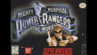 Mighty Morphin Power Rangers The Movie SNES Playthrough with Tommy