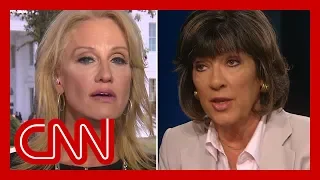 Amanpour clashes with Conway over Trump's rhetoric