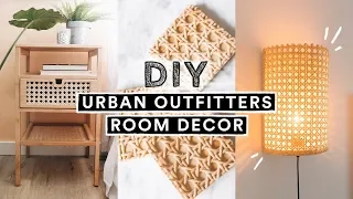 DIY URBAN OUTFITTERS ROOM DECOR + FURNITURE!! (Ikea Hacks)