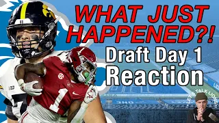 Detroit Lions DRAFT Jahmyr Gibbs AND Jack Campbell | 2023 NFL Draft Reaction