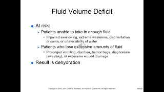 Chapter 25  Fluid, electrolyte, and acid base balance with audio