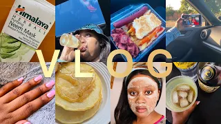 Uncut VLOG : I’m over my skin issues | Press on nails | Making flapjacks (epic fail) 😌