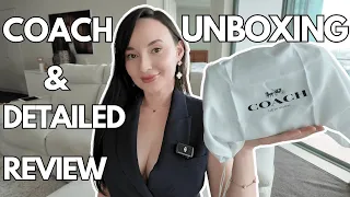 COACH IDOL BAG | ANOTHER COACH BAG UNBOXING AND DETAILED REVIEW