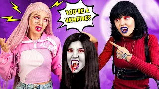 My Twin Sister Is Vampire??? I Kissed My Sister's Boyfriend and He Thought I Was Her 💔🧛‍♂️