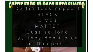 Celtic fans racist shame