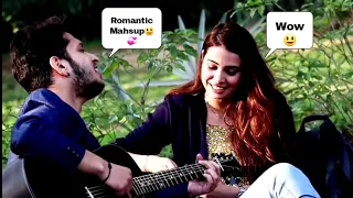 Romantic Mashup in Public | Amazing Experience Randomly Singing in Public| With Cute Girls😁 By Mk