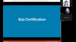 WEBINAR: How SBA Can Help Your Business- Capital, Counseling, and Contracting