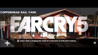 Far Cry 5 - Cult Outpost - Copper Head Rail Co Gameplay Walkthrough