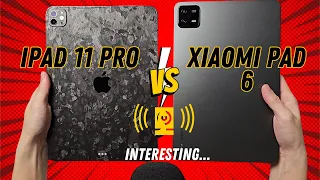 Xiaomi Pad 6 vs iPad 11 Pro : Speaker Comparison Test 🔊