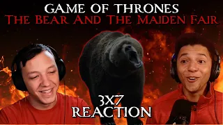 FIRST TIME WATCHING GAME OF THRONES!!! 3x7: "The Bear and the Maiden Fair" (HE SLIPPED UP!!)