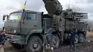 ЗРК "Панцир-С1" відбитий у російської армії під Миколаєвом