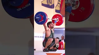 Kianoush Rostami 🇮🇷 174kg / 383lbs Snatch Slow Motion!#snatch #weightlifting #slowmotion #shorts