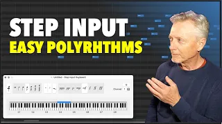 Step Recording for Easy Polyrhythms - Logic Step Recording - Step Input