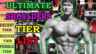 The ULTIMATE Shoulder Exercises Tier-List (Boulder-tier to Pebble-tier)