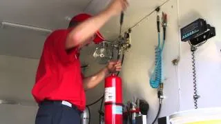 How to perform a six year fire extinguisher inspection