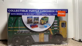 Teenage Mutant Ninja Turtles collectible lunchbox - Blu - Ray unboxing