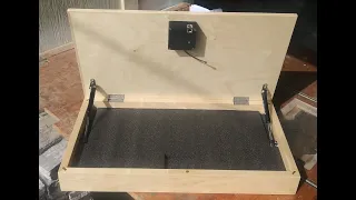 Hidden Storage Box With a Magnetic Lock