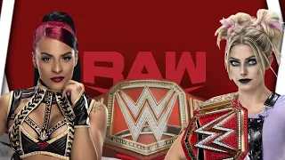 WR3D RAW ALEXA BLISS VS ZELINA VEGA RAW UNIVERSAL WOMENS CHAMPIONSHIP