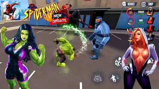 Deadpool, Hulk, Captain Amerika, Spider, Ironman, Avengers Stop The Crime In City | Spider Fighter 3