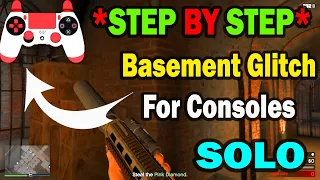 *SOLO STEP BY STEP* Basement Glitch For Xbox and Ps ( Consoles )  in Cayo Perico Heist GTA Online