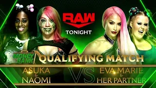 Naomi & Asuka VS Eva Marie & "Doudrop"