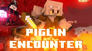 Piglin Encounter - Minecraft Animation - Sir MickeyCraft