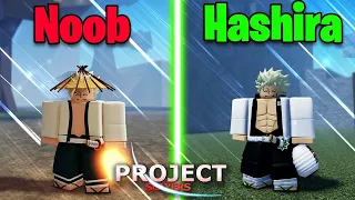 Project Slayers I Became The Wind Hashira Sanemi In One Video...