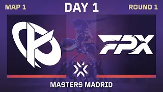 FPX vs. KC — VALORANT Masters — Swiss — Map 1