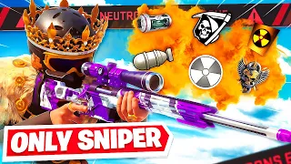 NUKE in EVERY Call Of Duty but SNIPING ONLY in 2023 ....(COD Challenge)