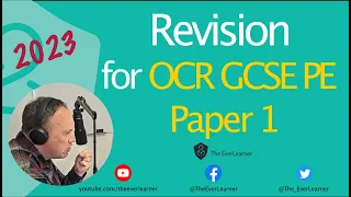 OCR GCSE PE Paper 1 2023 Revision